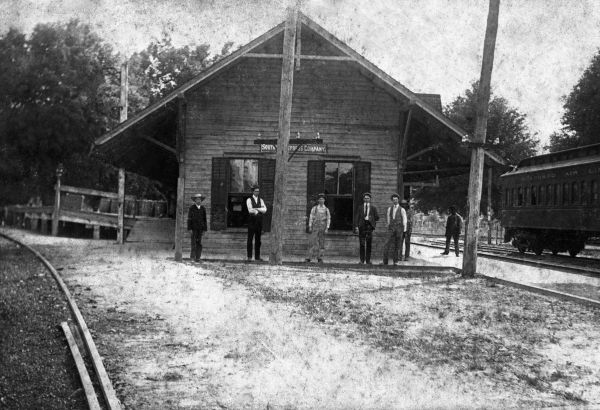 Railroad depot at High Springs?.