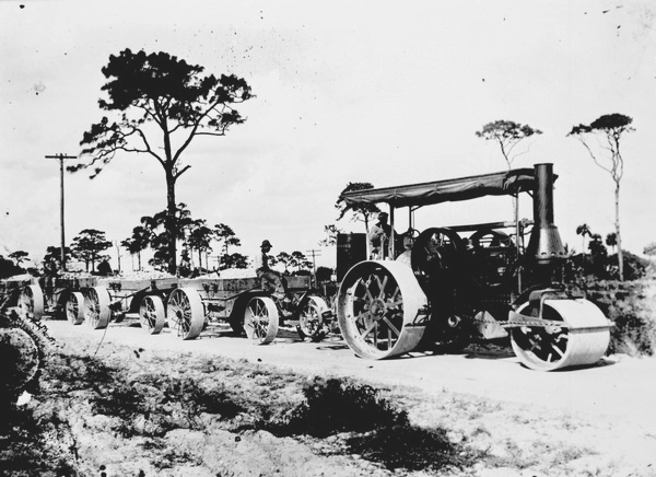 Construction of United States Highway 1 - St. Lucie County, Florida