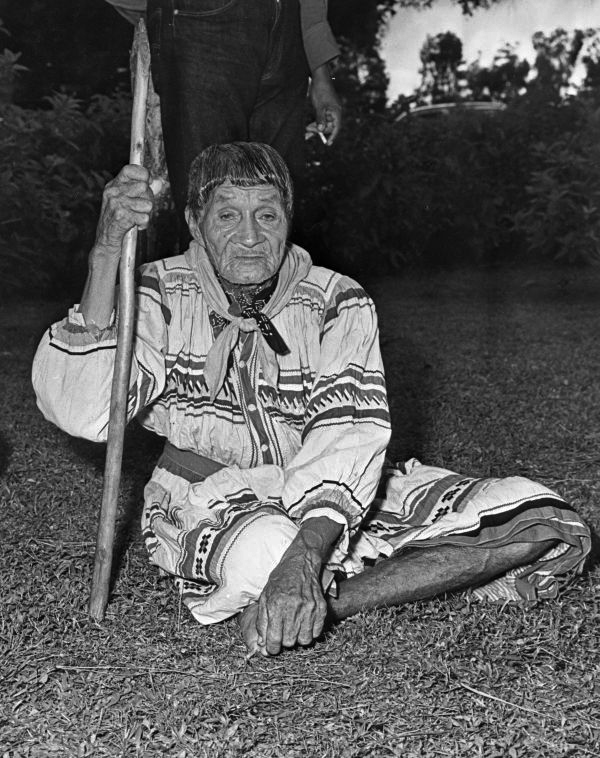 Charlie Cypress, paternal uncle to Jimmy - Big Cypress Reservation, Florida