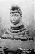 Ruby Tigertail, sister of Charlie Tigertail - Chokoloskee, Florida