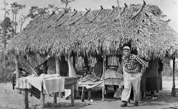 George L. Espenlaub of Everglades Guide Service - Big Cypress Indian Reservation, Florida.