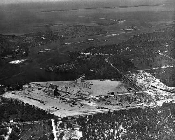 Stauffer Chemical plant at the north end of Tarpon Springs - Florida