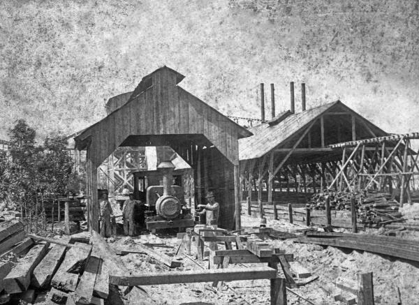 Dunnellon phosphate drying shed
