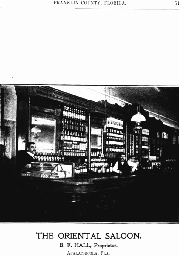 Interior of the Oriental Saloon - Apalachicola, Florida