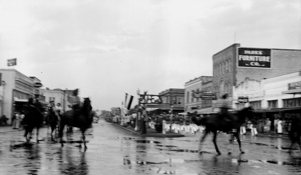 Horses marching in parade - Kissimmee, Florida