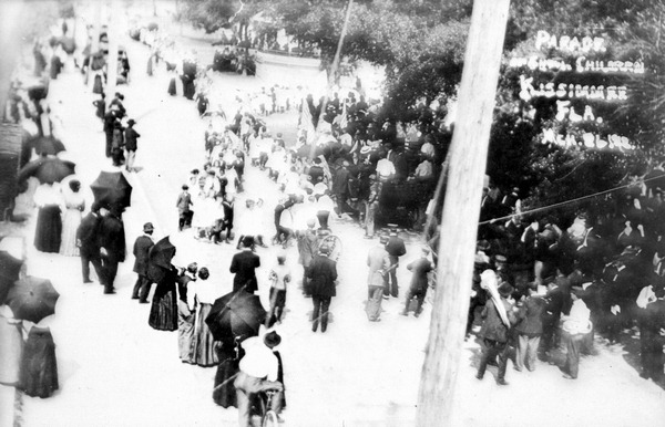 Children marching in parade - Kissimmee, Florida