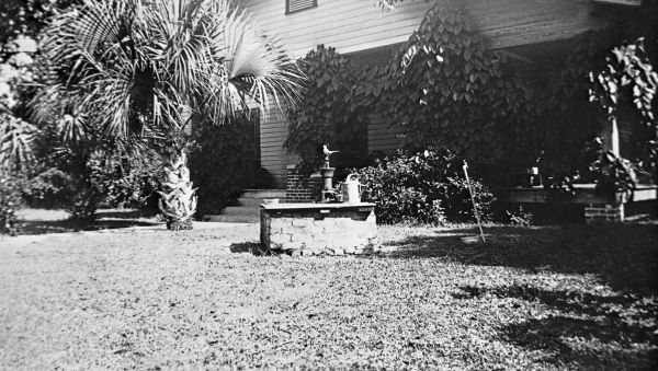 Pitcher, pump and well at D.R. Walker home - Lamont, Florida