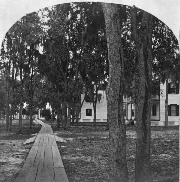 Florida Memory • Cottages at the Magnolia Hotel - Magnolia Springs