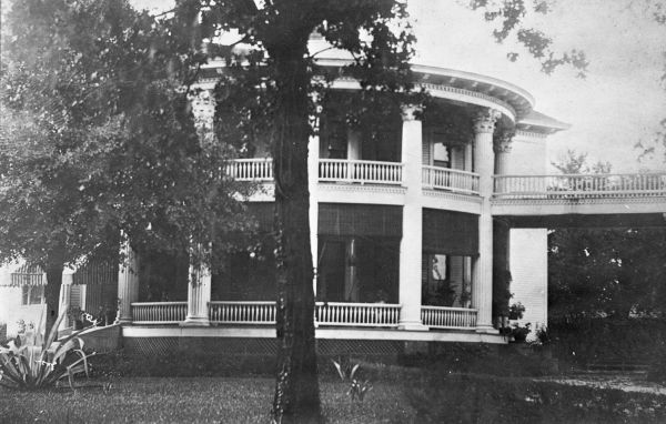 Porch of J.W. Russ home