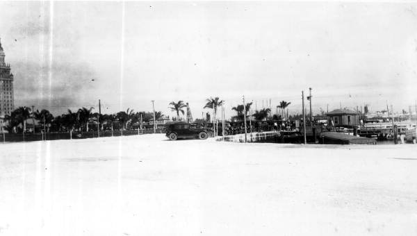 View of city docks