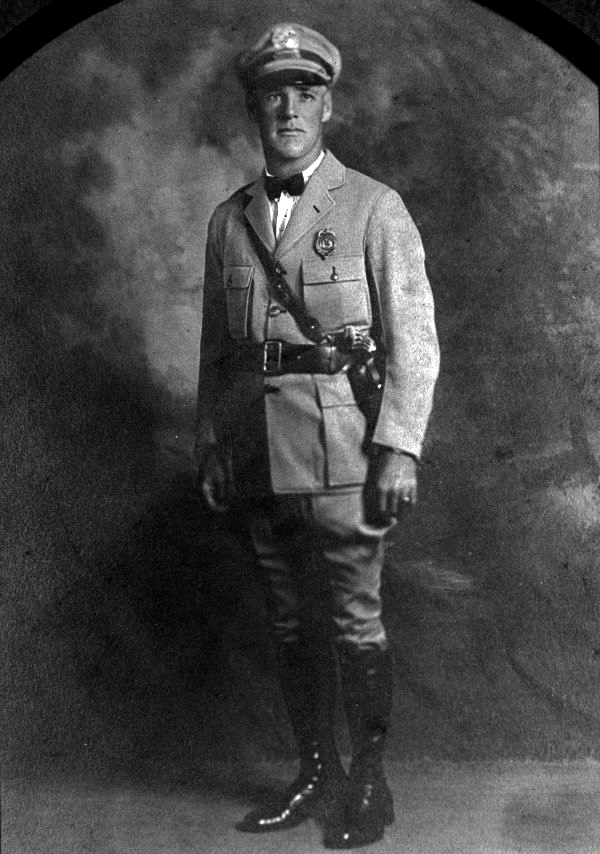 Policeman F.E. Beavers