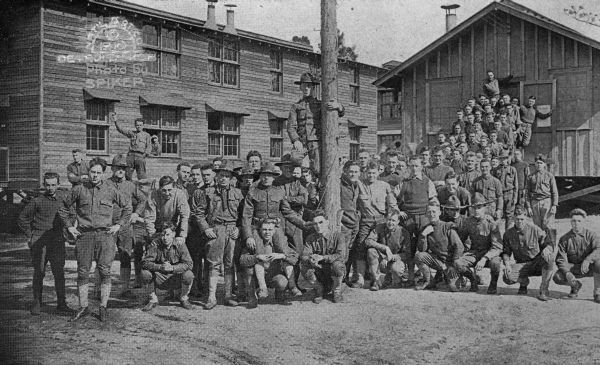Truck Company 137 soldiers, two weeks after arrival at Camp Joseph E. Johnston
