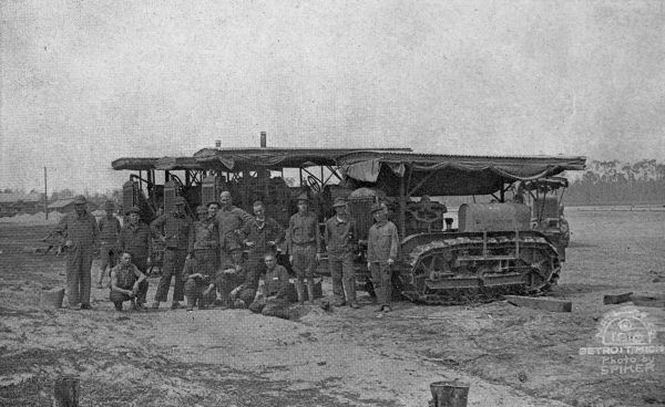 Tractor running lesson - Camp Joseph E. Johnston
