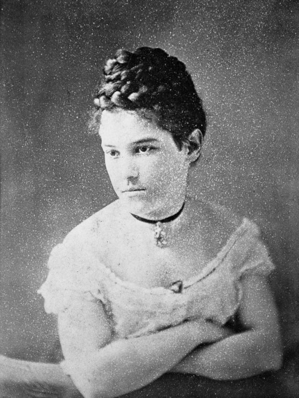 Unidentified young woman from Monticello