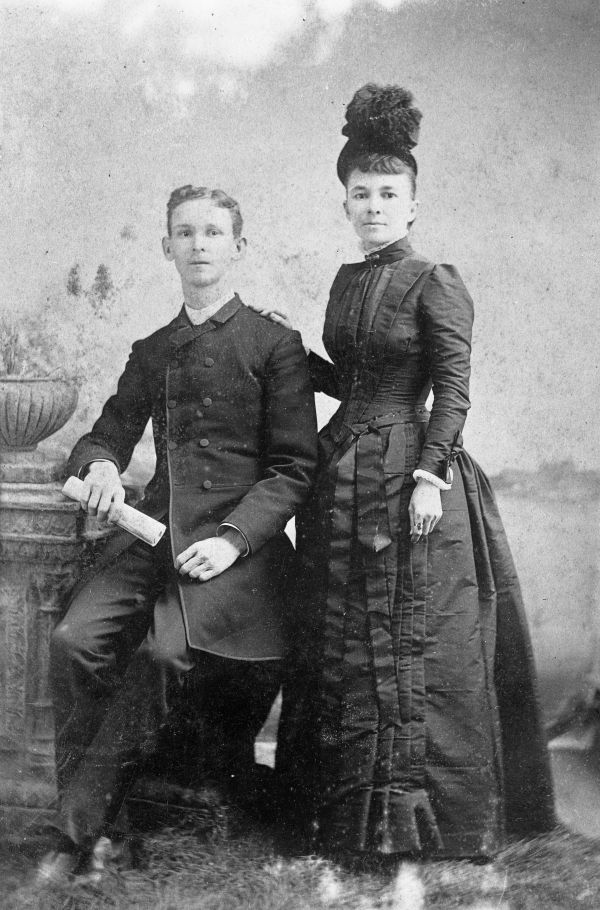 Mother and son?
