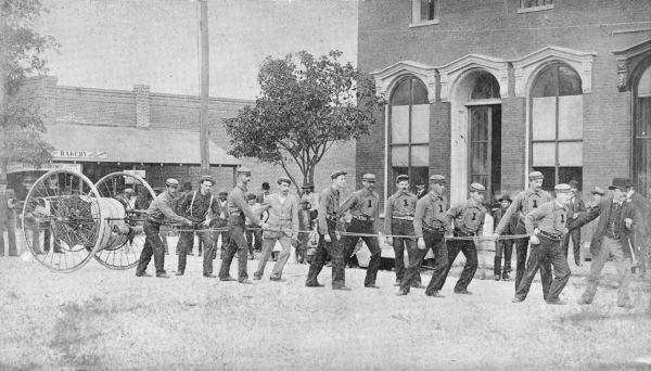 Hose Company Number 1 on Main Street - Ocala, Florida