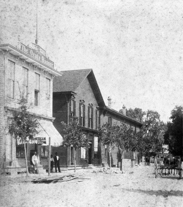View of commercial buildings - Ocala, Florida.