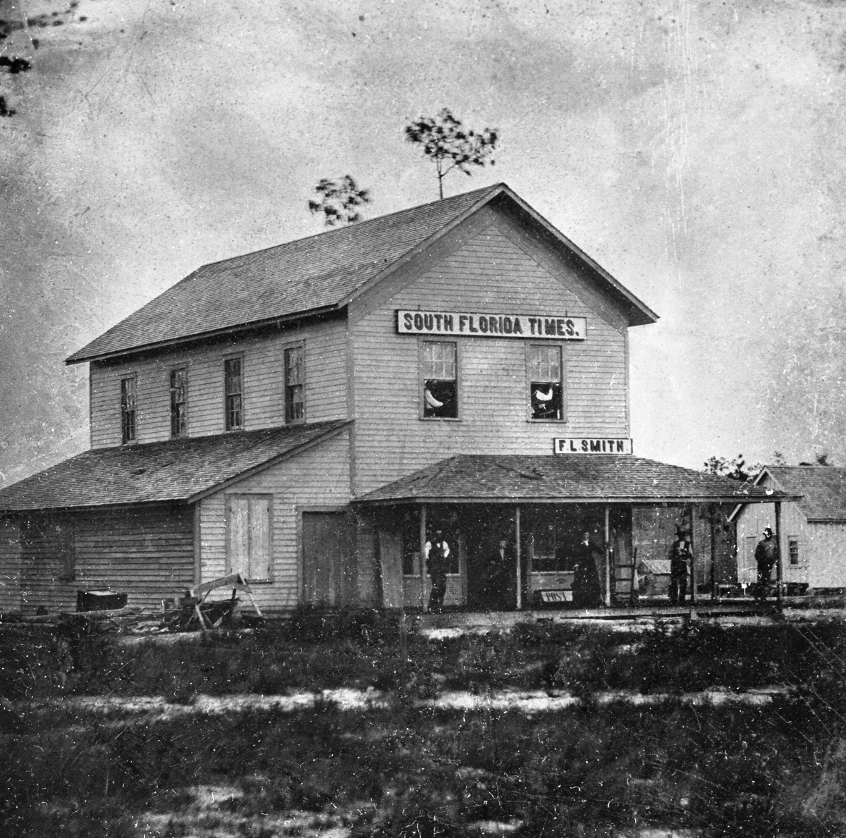 South Florida Times building - Blue Springs, Florida ca. 1881