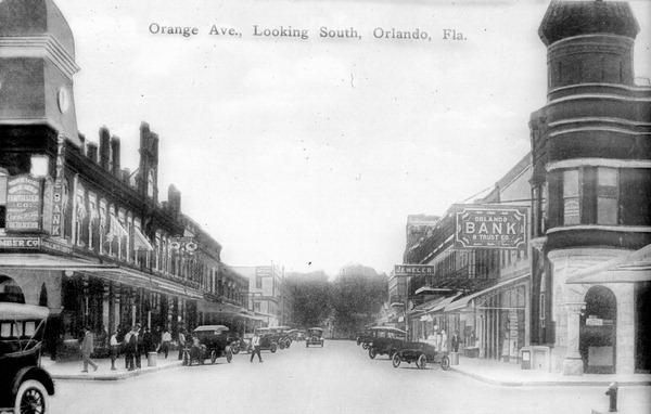 Orange Avenue looking south - Orlando, Florida.