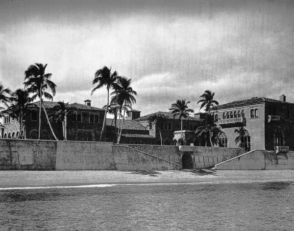 Ocean facade of Playa Riente - Palm Beach, florida.