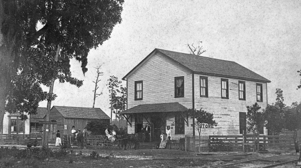 Store on Short Street at the R.R. tracks - Pierson, Florida.