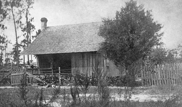 Neal and Bertha Keen's home on Swindell Road - Polk County, Florida