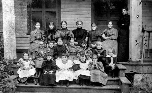 Group of school children - Tallahassee, Florida.