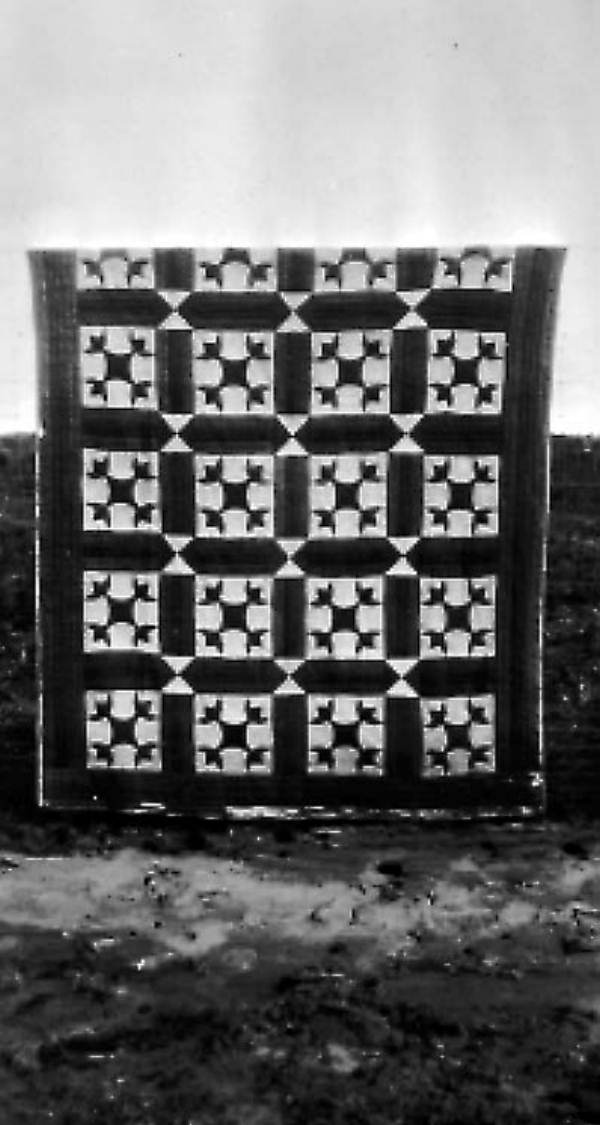 Quilt made by home demonstration member - Jefferson, County