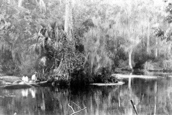 Fishing on the river