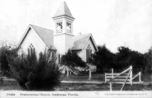 View of the Presbyterian Church - Rockledge, Florida.