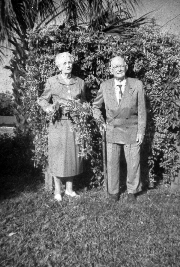 View of a couple on a special occasion - Rockledge, Florida.