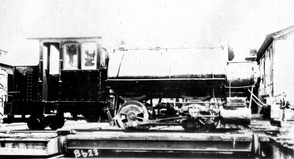 Leon Clancy Logging Company steam locomotive