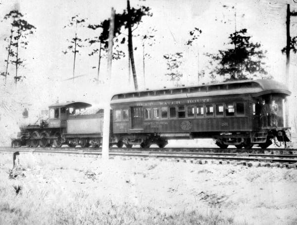 Gulf, Florida & Alabama Railway Company passenger train