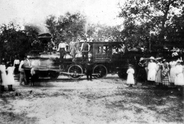 Thomas A. Mitchell engine of the Palmetto Terminal Company at Palmetto.