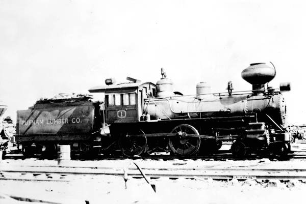 Putnam Lumber Company engine number 1 - Shamrock, Florida