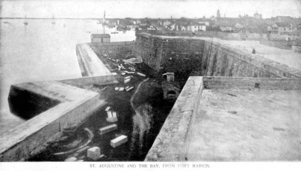 St. Augustine and the bay, from Fort Marion