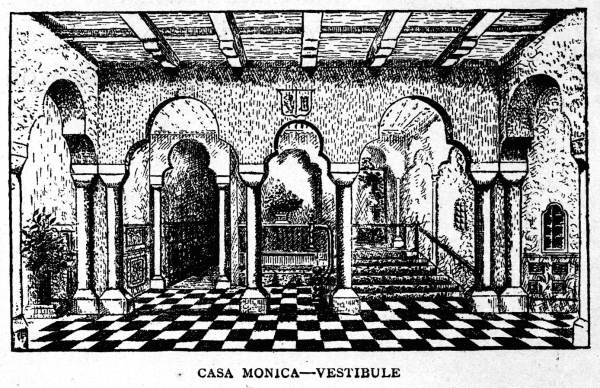 Vestibule at the Casa Monica Hotel - St. Augustine, Florida