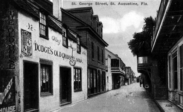 St. George Street - St. Augustine, Florida.