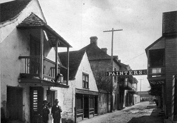 Charlotte Street - St. Augustine, Florida.