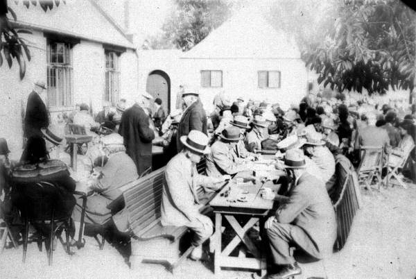 Chess-Checker-Domino Club in Waterfront Park - Saint Petersburg, Florida