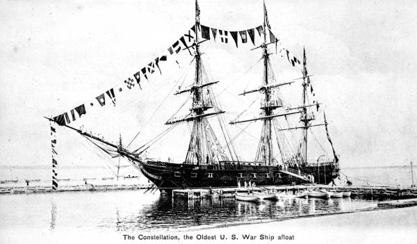 The Constellation, the oldest US war ship afloat