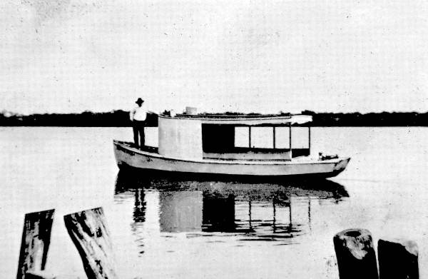 Boat used to get to Estero Island.