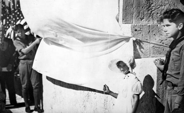 Dedication of the memorial on Islamorada for the 1935 hurricane victims