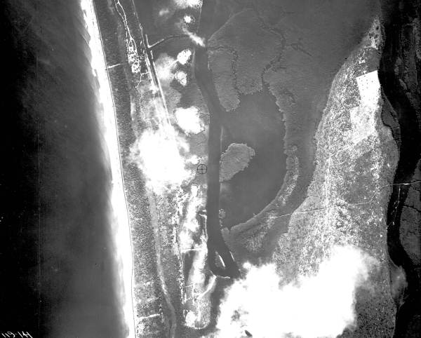 Aerial view of the Hugh Taylor Birch's property - Broward County, Florida.