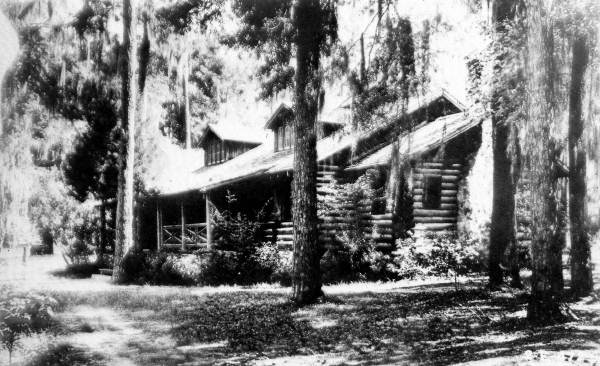 Dining hall and recreation building - O'Leno State Park, Florida