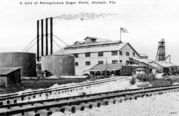 A unit of the Pennsylvania Sugar Plant - Hialeah, Florida.