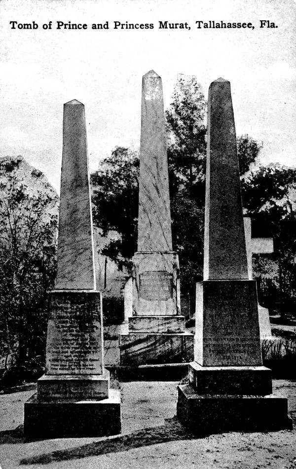 Tomb of Prince and Princess Murat - Tallahassee, Florida.