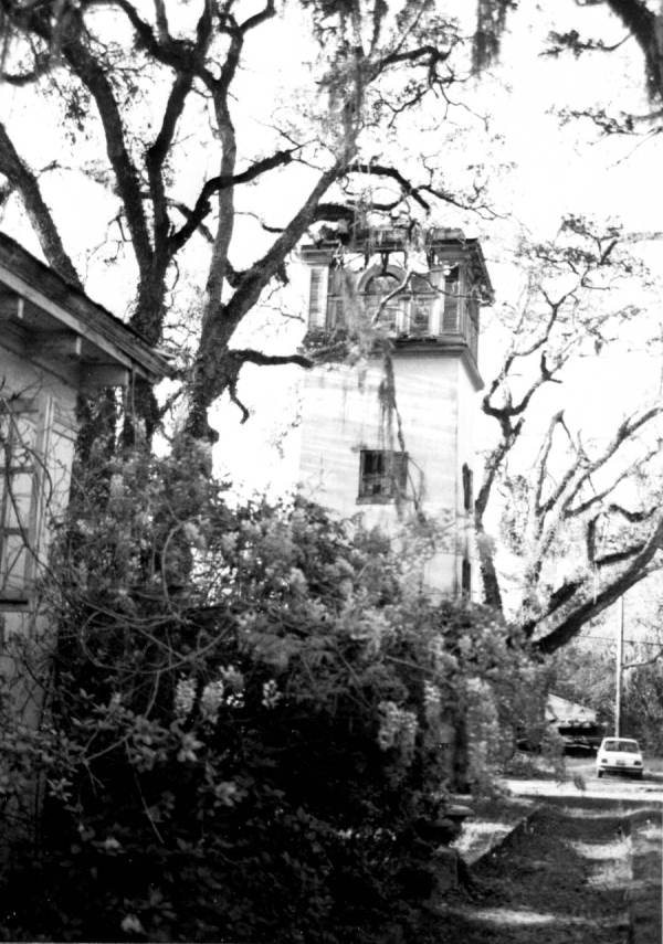 Water tower north of main house - Tallahassee, Florida.