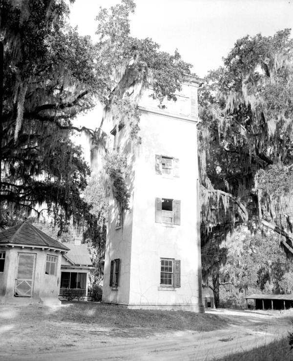 Water tower north of main house - Tallahassee, Florida.