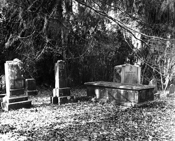 Cemetery at The Grove - Tallahassee, Florida.
